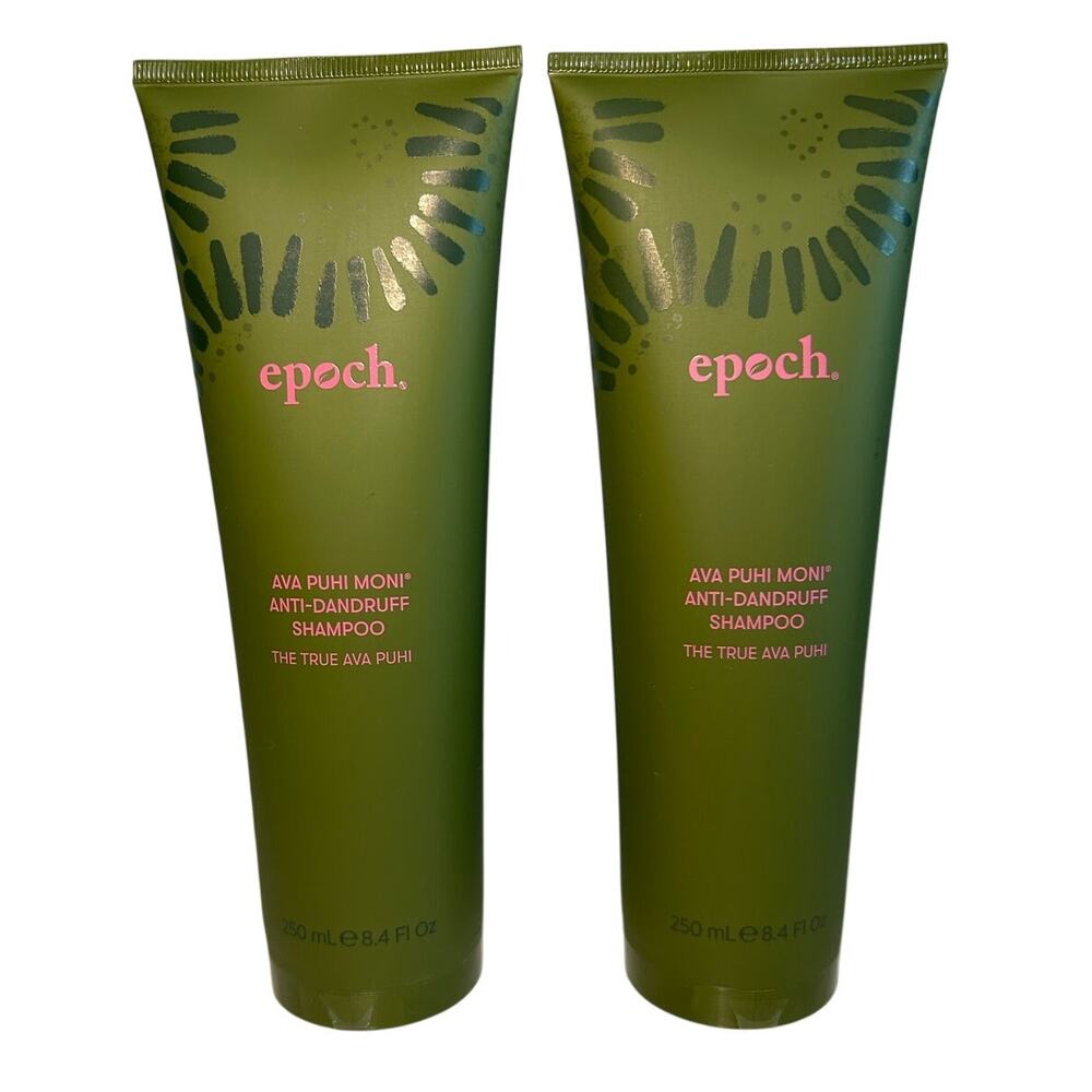 Nu Skin Nuskin Epoch Ava Puhi Moni Anti-Dandruff Shampoo 250ml, 8.4oz SEALED x2